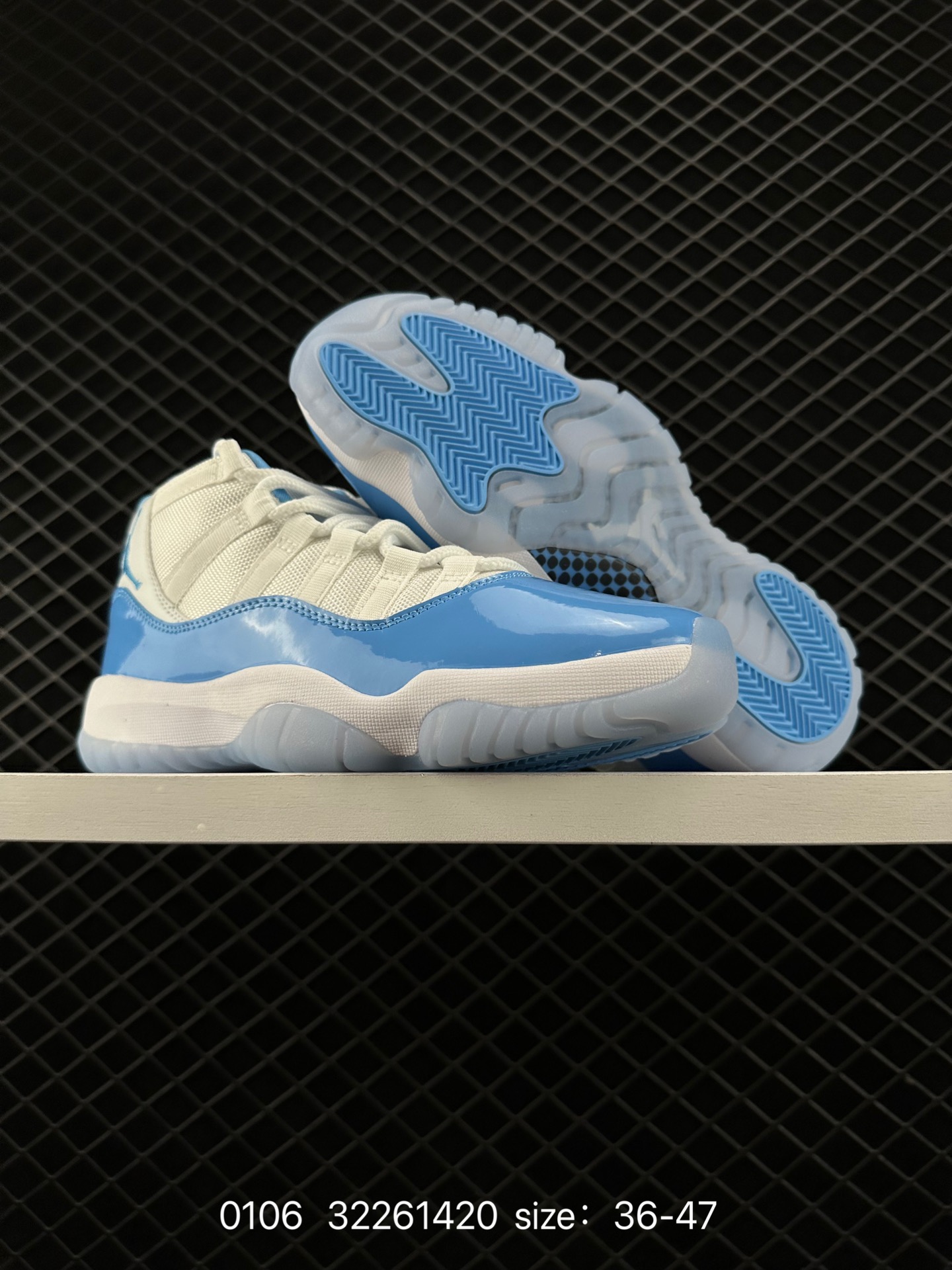 NK Air Jordan 11 Retro Low”Columbia“
